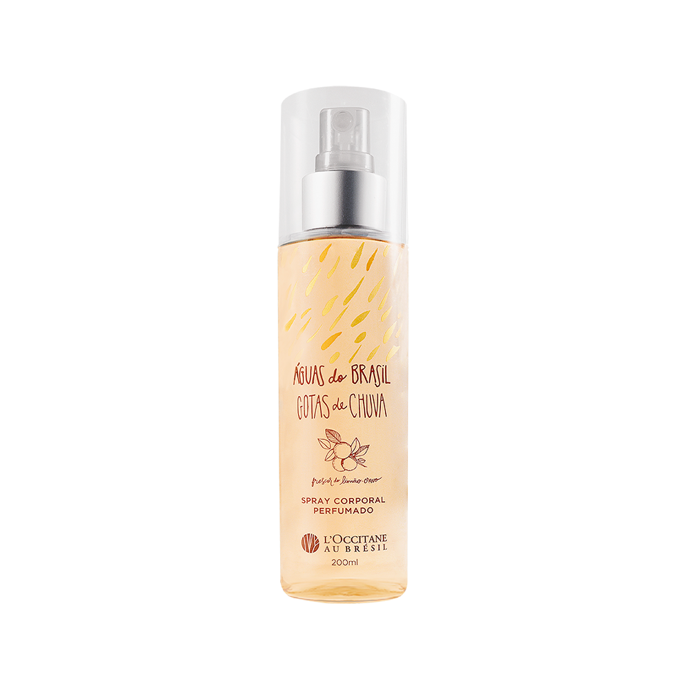 Spray Corporal Perfumado Gotas de Chuva 200ml